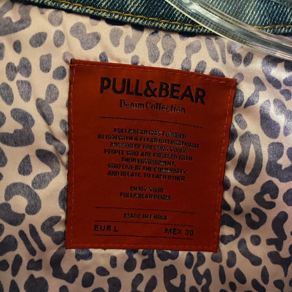 Pull & Bear Patch Denim Jacket - image 5